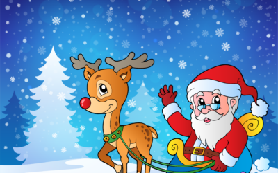Упряжка Санта-Клауса:  лучшие мультики про олененка Рудольфа к Рождеству